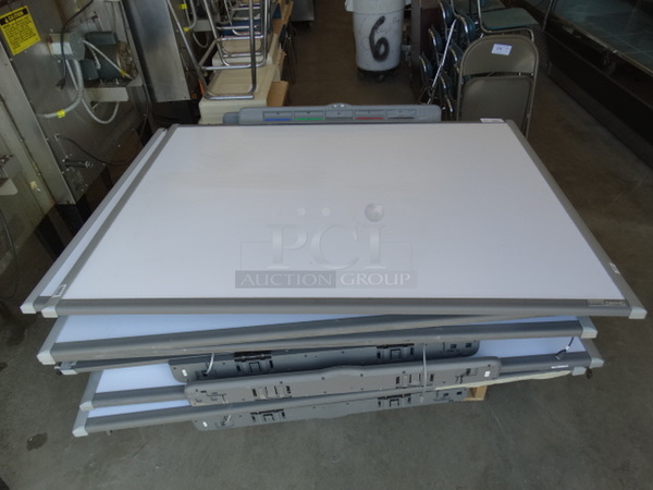 13 Various Panasonic and SmartBoard Interactive White Boards. 65x4x48. 13 Times Your Bid! - Image 4 of 5