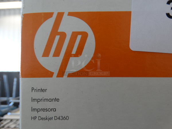 BRAND NEW IN BOX! HP Deskjet D4360 Printer. 18x10x9 - Image 3 of 4