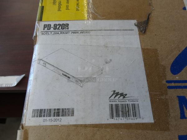 BRAND NEW IN BOX! Middle Atlantic Products Model PD-920R Power Amp Strip - Image 4 of 4
