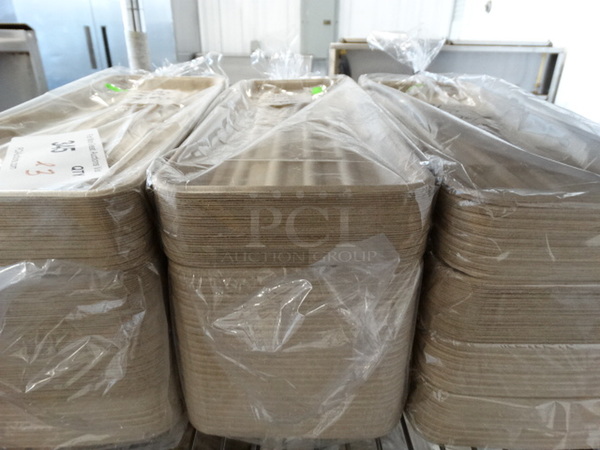 ALL ONE MONEY! Lot of 3 Bundles of Disposable Trays! 5.5x15x0.5 - Image 4 of 4
