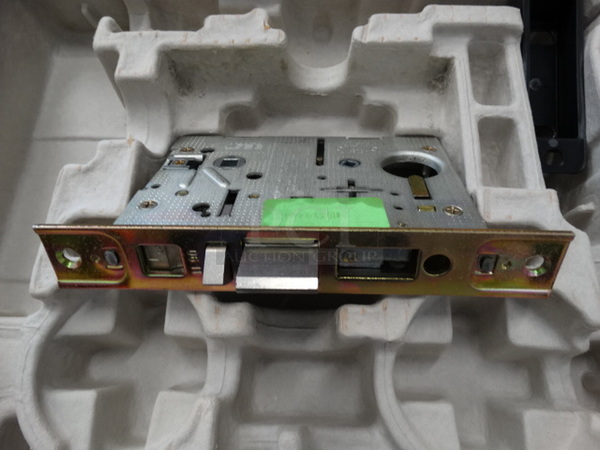 3 BRAND NEW IN BOX! Stanley Security Solutions Metal Standard Mortise Lock Case Faceplate. 8x5x1. 3 Times Your Bid! - Image 1 of 6