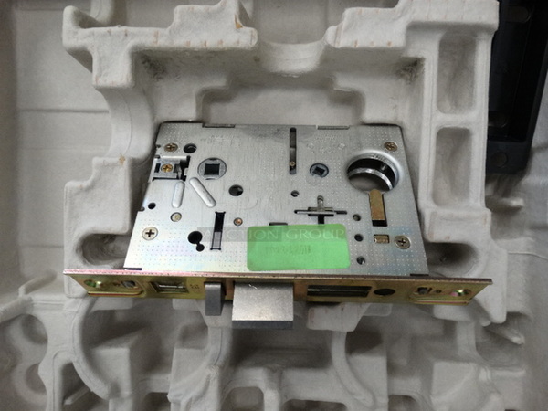 3 BRAND NEW IN BOX! Stanley Security Solutions Metal Standard Mortise Lock Case Faceplate. 8x5x1. 3 Times Your Bid! - Image 3 of 6