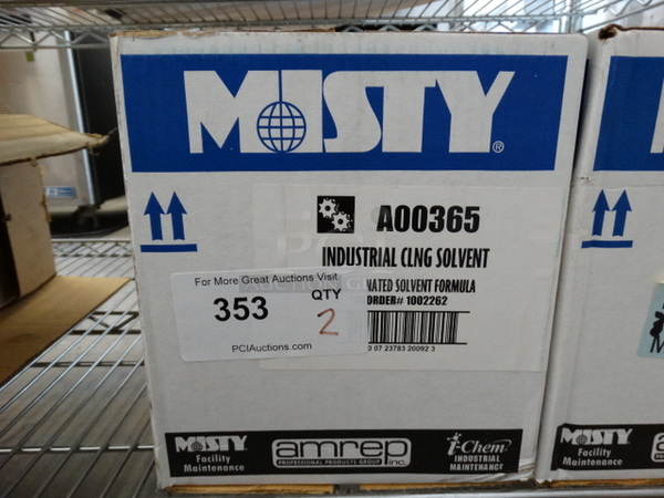 2 BRAND NEW IN BOX! Misty A00365 Industrial Cling Solvent. 2 Times Your Bid! - Image 3 of 4