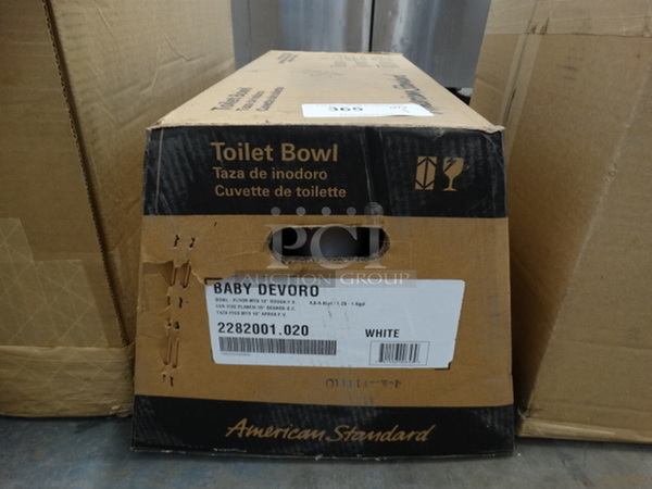 BRAND NEW IN BOX! American Standard Baby Devoro Toilet Bowl - Image 5 of 8