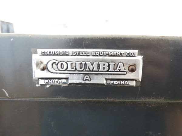 Columbia Black Metal 4 Drawer Filing Cabinet. 15x28x52 - Image 4 of 8