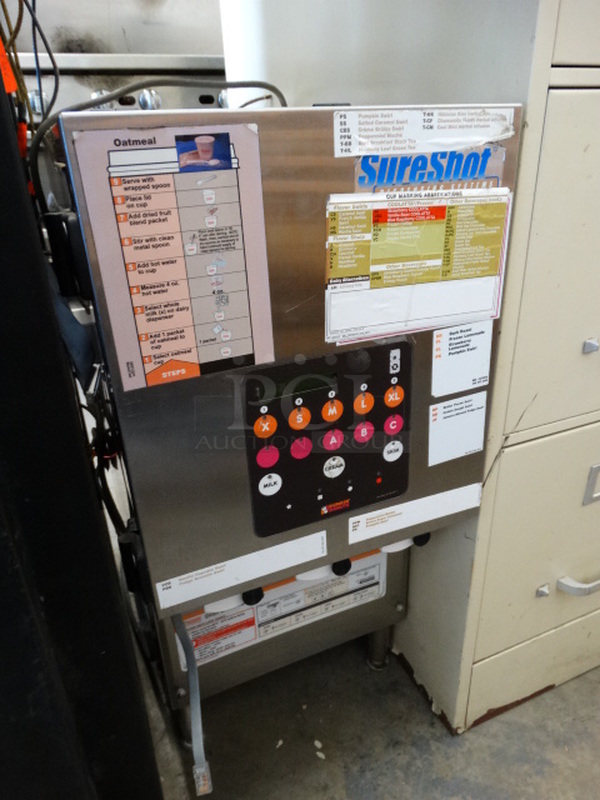 NICE! SureShot Stainless Steel Commercial Countertop Dairy Dispenser. 12x22x27 - Image 3 of 6