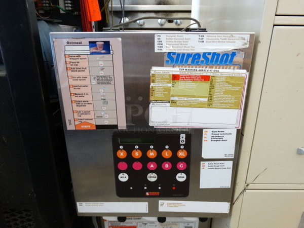 NICE! SureShot Stainless Steel Commercial Countertop Dairy Dispenser. 12x22x27 - Image 4 of 6