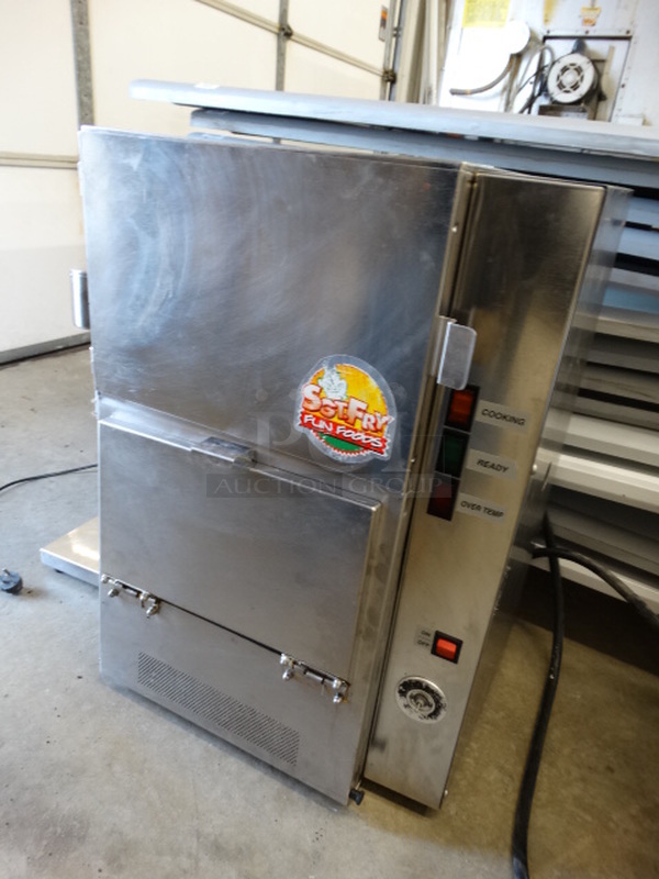 NICE! Fry D'lite Systems Model JVJ 1000120 Stainless Steel Commercial Countertop Electric Powered Ventless Fryer. 120 Volts, 1 Phase. 19x15x28 - Image 2 of 11