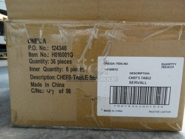 36 BRAND NEW IN BOX! Oneida Chef's Table Servall Lifters. 10". 36 Times Your Bid! - Image 4 of 4