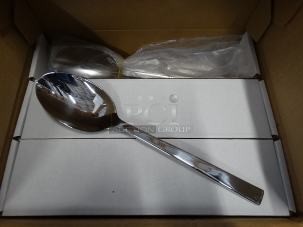 36 BRAND NEW IN BOX! Oneida Chef's Table Teable Spoons. 9.5