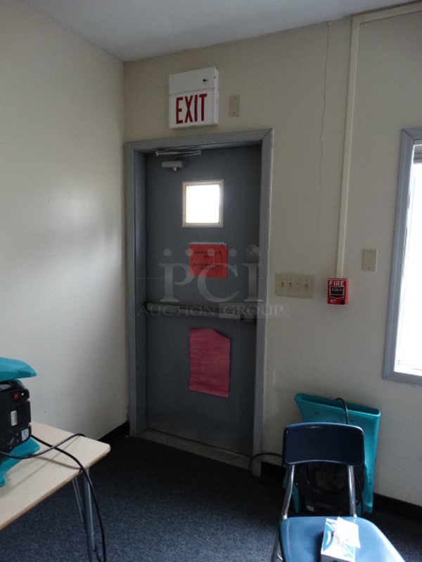 Modular Classroom w/ 2 Entrance Doors, 4 Windows, Closet and All Contents! BUYER MUST REMOVE. Item Is Located In Coatesville, PA - Winner Will Have Up To 2 Weeks To Remove. Address Will Be Given To the Winning Bidder After They Provide a Certificate of Insurance - Image 4 of 12