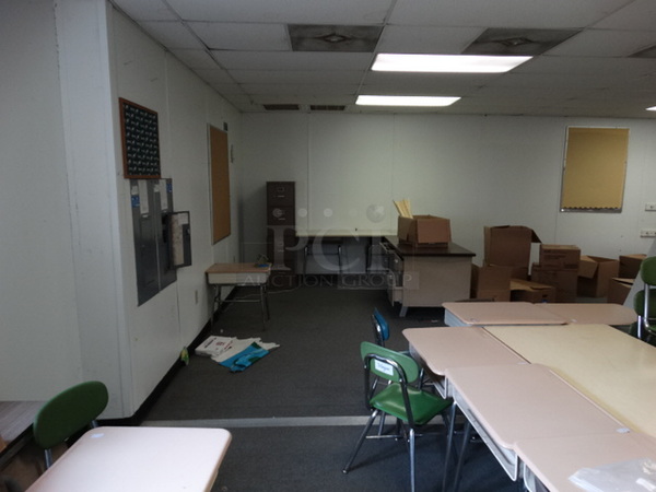 Modular Classroom w/ SIX Classrooms, Hallway and All Contents! BUYER MUST REMOVE. Item Is Located In Coatesville, PA - Winner Will Have Up To 2 Weeks To Remove. Address Will Be Given To the Winning Bidder After They Provide a Certificate of Insurance. See Lots 10-11 For Additional Pictures! - Image 12 of 12
