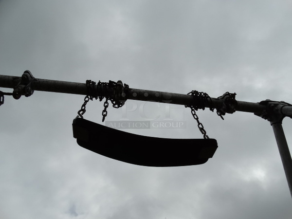 Metal 6 Swing Swingset. BUYER MUST REMOVE. Item Is Located In Coatesville, PA - Winner Will Have Up To 2 Weeks To Remove. Address Will Be Given To the Winning Bidder After They Provide a Certificate of Insurance - Image 7 of 11