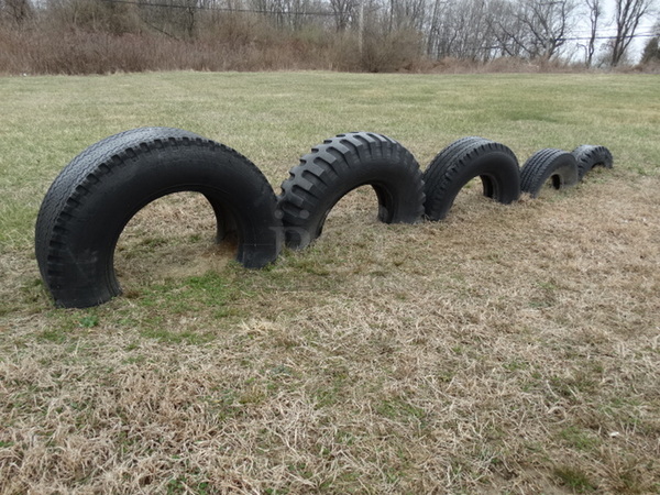 ALL ONE MONEY! Lot of 2 Tire Caterpillars; Includes 10 Tire Pieces. BUYER MUST REMOVE. Item Is Located In Coatesville, PA - Winner Will Have Up To 2 Weeks To Remove. Address Will Be Given To the Winning Bidder After They Provide a Certificate of Insurance - Image 3 of 11