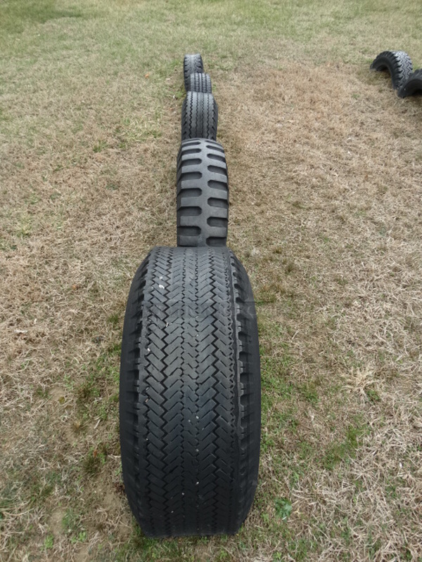 ALL ONE MONEY! Lot of 2 Tire Caterpillars; Includes 10 Tire Pieces. BUYER MUST REMOVE. Item Is Located In Coatesville, PA - Winner Will Have Up To 2 Weeks To Remove. Address Will Be Given To the Winning Bidder After They Provide a Certificate of Insurance - Image 4 of 11