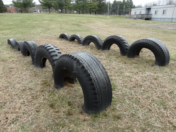 ALL ONE MONEY! Lot of 2 Tire Caterpillars; Includes 10 Tire Pieces. BUYER MUST REMOVE. Item Is Located In Coatesville, PA - Winner Will Have Up To 2 Weeks To Remove. Address Will Be Given To the Winning Bidder After They Provide a Certificate of Insurance - Image 6 of 11