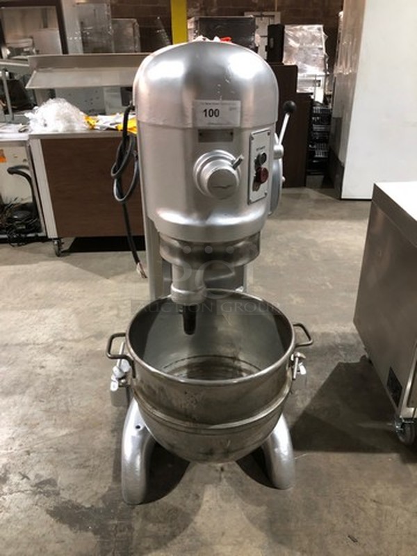 WOW! Hobart 60 Quart Floor Style Planetary Mixer! Model H600 Serial 115221! 220V 3 Phase! Works Great!