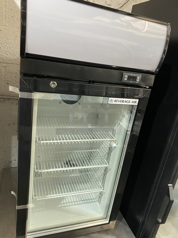 BRAND NEW IN THE BOX! Beverage Air One Glass Door Counter Top Freezer Merchandiser! Model CTF-3! 115V 1 Phase!   - Image 1 of 8