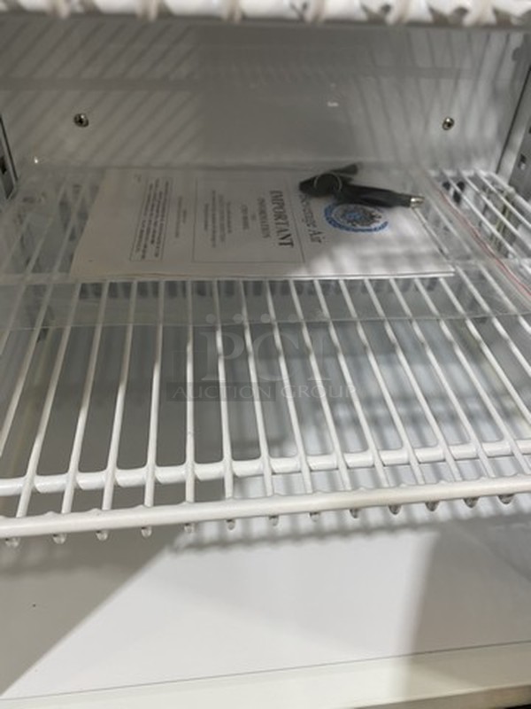 BRAND NEW IN THE BOX! Beverage Air One Glass Door Counter Top Freezer Merchandiser! Model CTF-3! 115V 1 Phase!   - Image 5 of 8