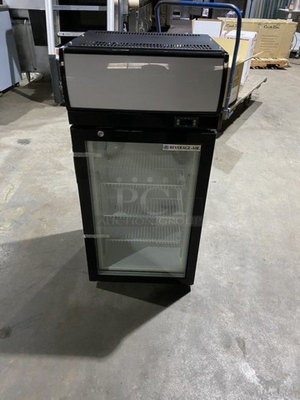 BRAND NEW IN THE BOX! Beverage Air One Glass Door Counter Top Freezer Merchandiser! Model CTF-3! 115V 1 Phase!   - Image 7 of 8