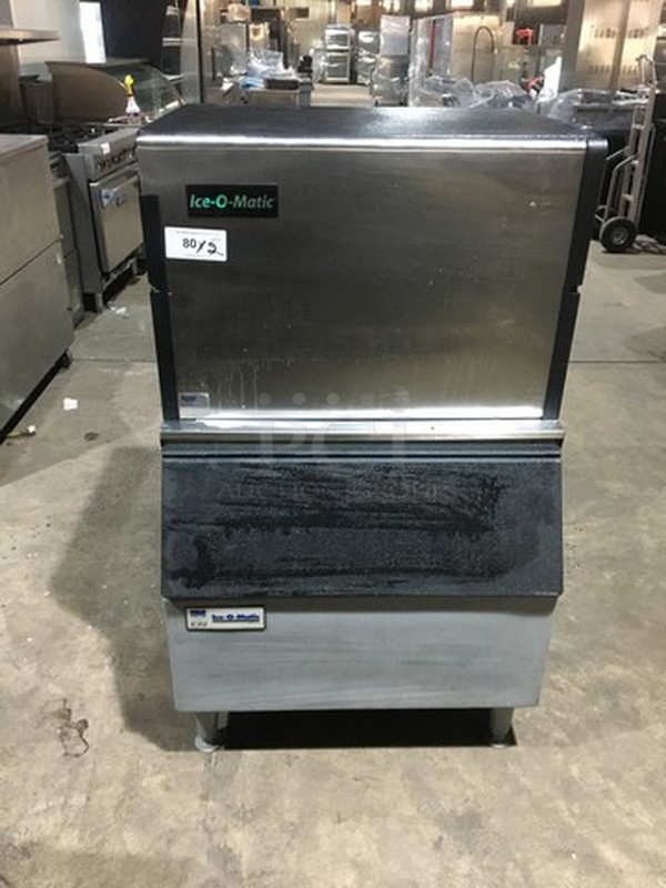 Ice-O-Matic Ice Machine! On Bin! Model ICE0500HW4 Serial 12101280010915! 115V 1 Phase! 
