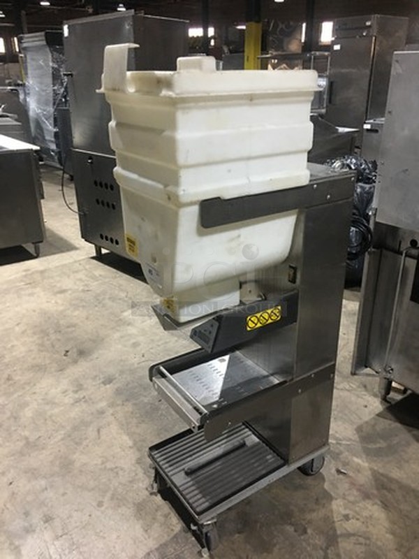 NICE! Automated Equipment Commercial Automated Fry Dispenser! All Stainless Steel Body! Model GDF14EL Serial 14ER1007B00998! 120V! On Commercial Casters! - Image 2 of 9