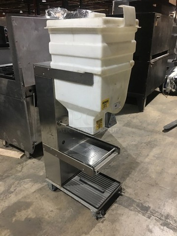 NICE! Automated Equipment Commercial Automated Fry Dispenser! All Stainless Steel Body! Model GDF14EL Serial 14ER1007B00998! 120V! On Commercial Casters! - Image 3 of 9