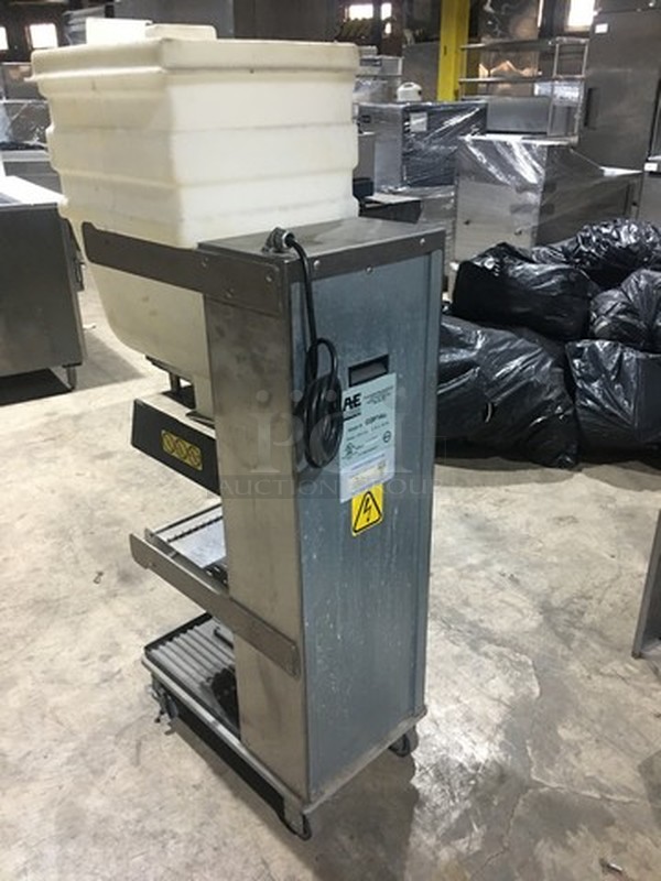 NICE! Automated Equipment Commercial Automated Fry Dispenser! All Stainless Steel Body! Model GDF14EL Serial 14ER1007B00998! 120V! On Commercial Casters! - Image 4 of 9