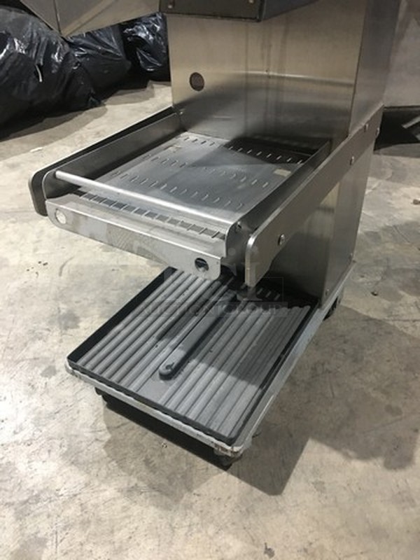 NICE! Automated Equipment Commercial Automated Fry Dispenser! All Stainless Steel Body! Model GDF14EL Serial 14ER1007B00998! 120V! On Commercial Casters! - Image 7 of 9