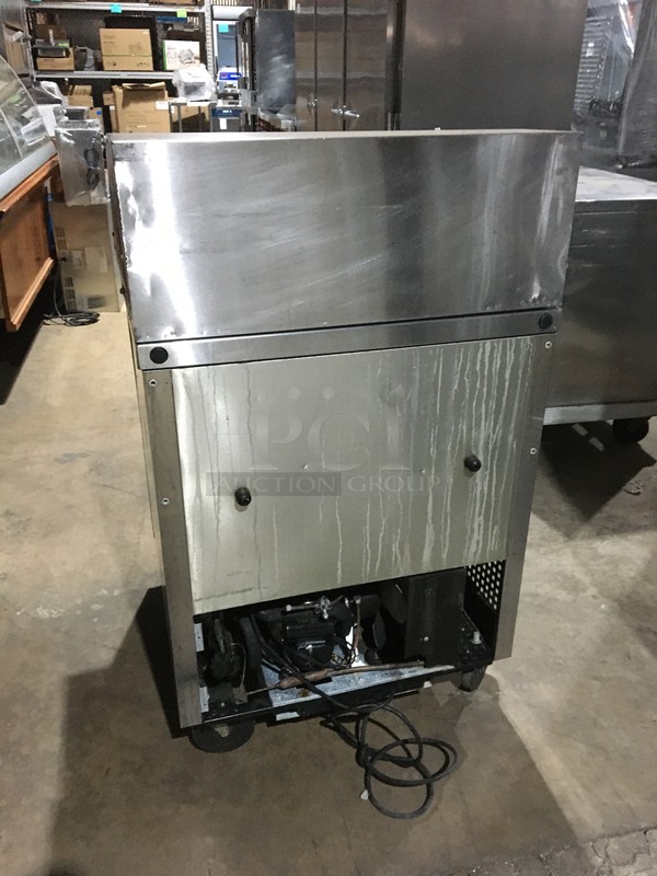 True Commercial Refrigerated Sandwich Prep Table! With Underneath Storage Space! With Commercial Cutting Board! Model TSSU2712MC Serial 7136604! 115V 1Phase! On Commercial Casters! - Image 3 of 10