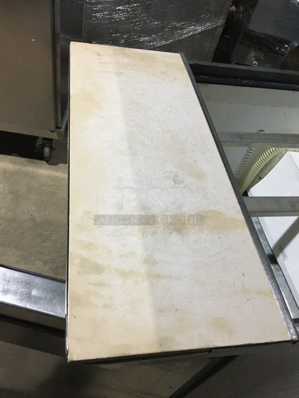 True Commercial Refrigerated Sandwich Prep Table! With Underneath Storage Space! With Commercial Cutting Board! Model TSSU2712MC Serial 7136604! 115V 1Phase! On Commercial Casters! - Image 8 of 10
