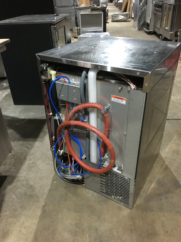 Hobart Commercial Under The Counter Heavy Duty Dishwasher! All Stainless Steel! Model LXIC Serial 231128905! 120V 1Phase!  - Image 4 of 9
