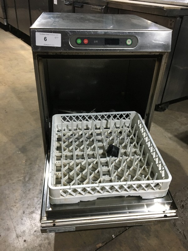 Hobart Commercial Under The Counter Heavy Duty Dishwasher! All Stainless Steel! Model LXIC Serial 231128905! 120V 1Phase!  - Image 5 of 9
