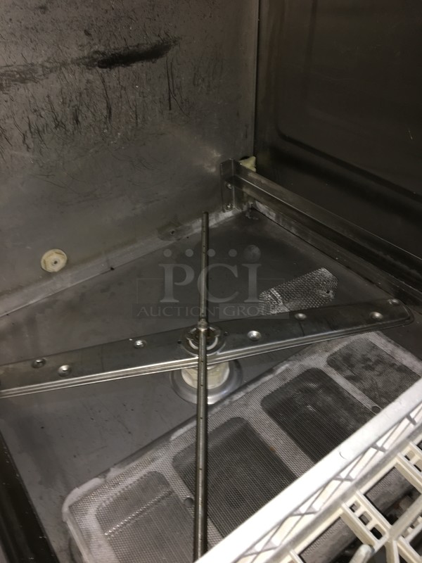 Hobart Commercial Under The Counter Heavy Duty Dishwasher! All Stainless Steel! Model LXIC Serial 231128905! 120V 1Phase!  - Image 6 of 9