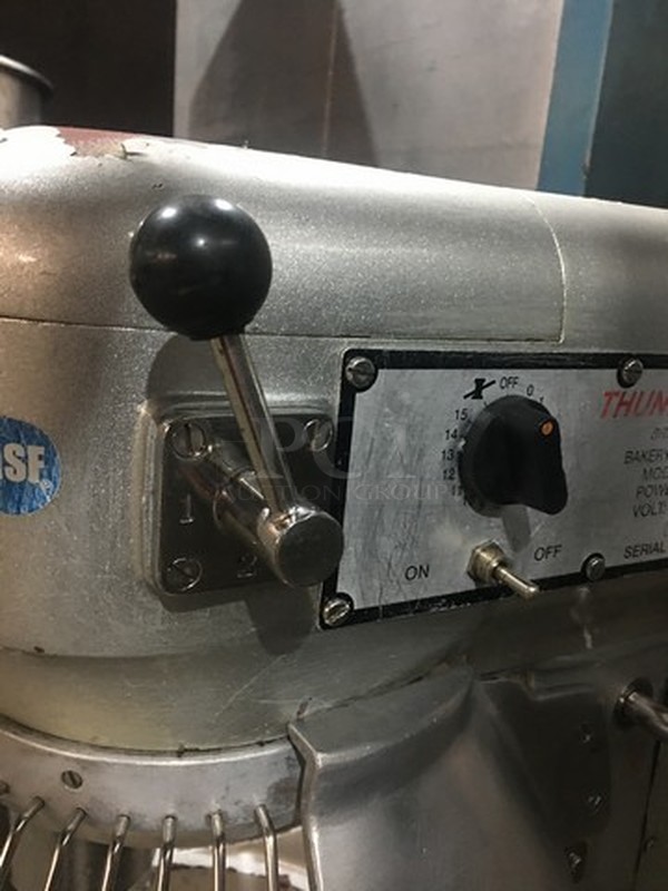 Thunderbird 20 Quart Planetary Mixer! Model ARM02 Serial 0616336! 115V 1 Phase!  - Image 7 of 10