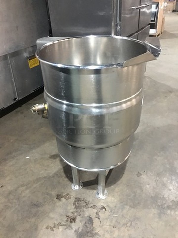 All Stainless Steel Electric Powered Self Contained Floor Model Tilted Soup Kettle! On Legs!  - Image 3 of 8