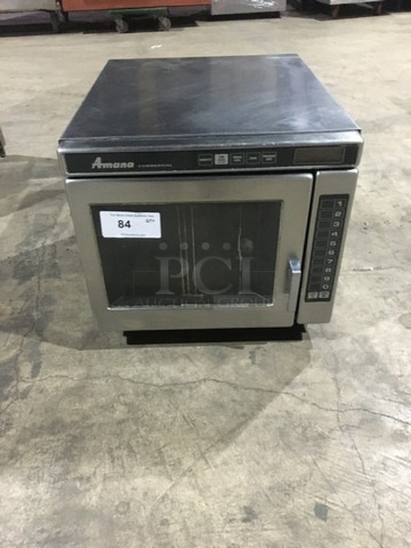 Amana Commercial Microwave! Model RC22S Serial 14188967CV! 208/230V 1 Phase! 