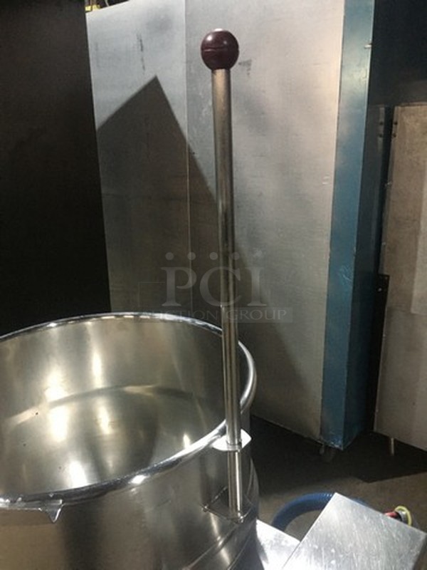 All Stainless Steel Electric Powered Self Contained Floor Model Tilted Soup Kettle! On Legs!  - Image 6 of 8