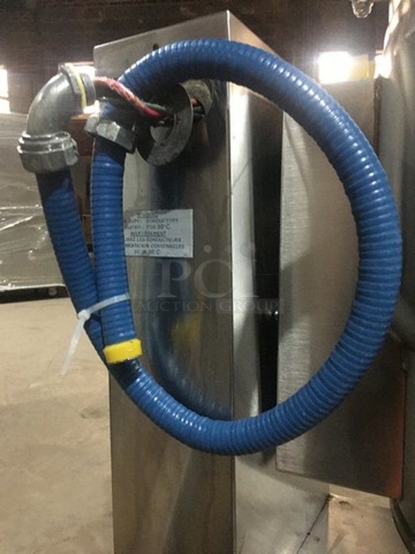 All Stainless Steel Electric Powered Self Contained Floor Model Tilted Soup Kettle! On Legs!  - Image 8 of 8