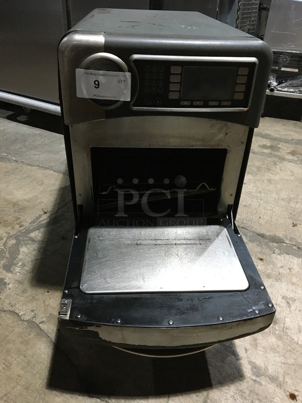 NICE! 2015 Turbo Chef Commercial Countertop Rapid Cook Oven! Model NGO Serial NGOD16270! 208/240V 1 Phase! On Legs! - Image 5 of 10