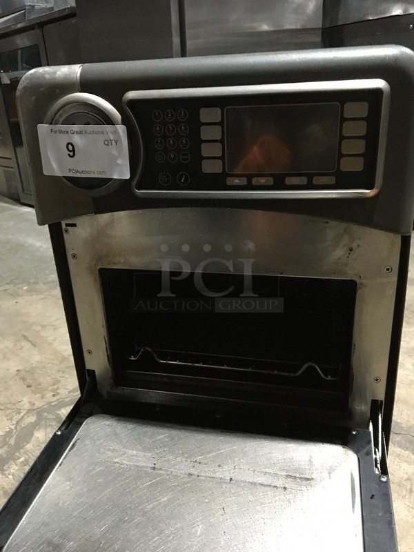 NICE! 2015 Turbo Chef Commercial Countertop Rapid Cook Oven! Model NGO Serial NGOD16270! 208/240V 1 Phase! On Legs! - Image 6 of 10