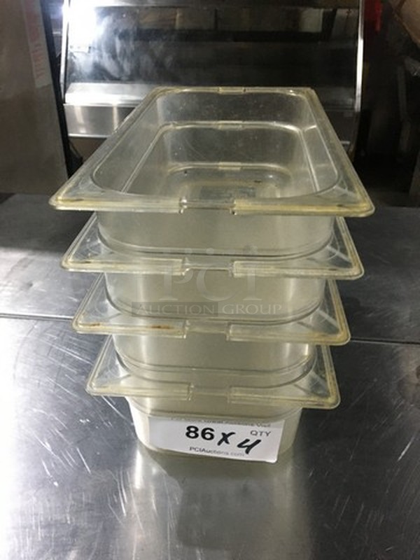 Cambro Poly Food Containers/Bin! 4 X Your Bid! 