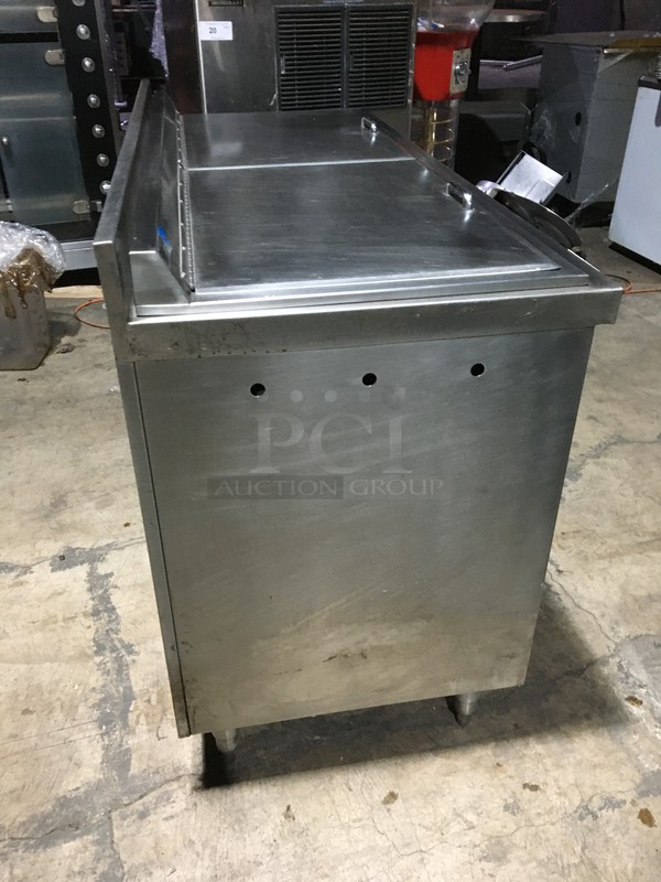 Kevy Commercial Dual Bay Natural Gas Powered Meat Steamer/Holder! Great For Pastrami & Deli Meats! With Backsplash! All Stainless Steel!  - Image 2 of 10