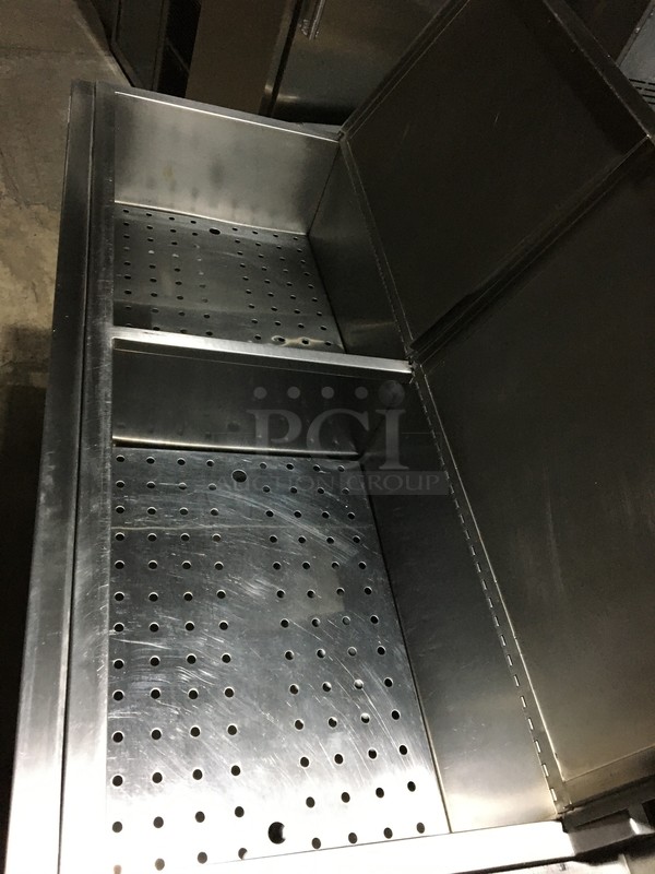 Kevy Commercial Dual Bay Natural Gas Powered Meat Steamer/Holder! Great For Pastrami & Deli Meats! With Backsplash! All Stainless Steel!  - Image 6 of 10
