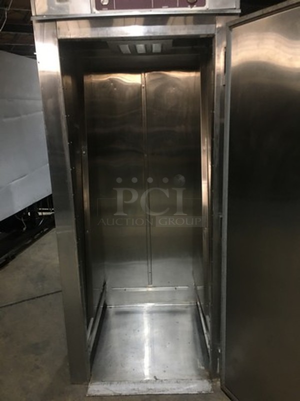 Bakers Aid One Door Roll In Rack Proofer! Model BAP-1-RI-RH Serial 012496!  - Image 5 of 9