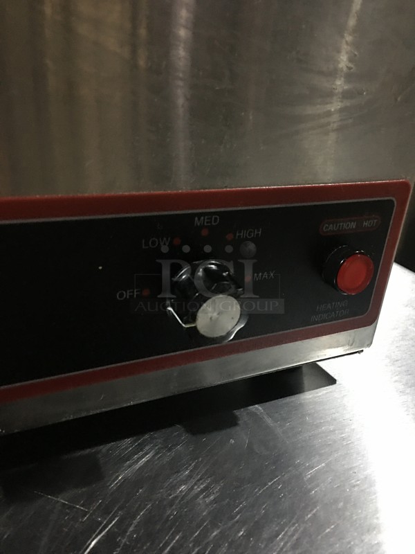Winco Commercial Countertop Food Warmer! All Stainless Steel! Model FWS500 Serial FWS50010034339! 120V! - Image 7 of 8