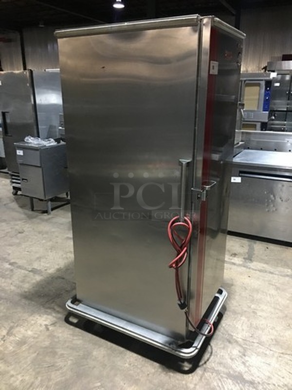 Great! Carter Hoffman Stainless Steel Enclosed Food Warming/Proofing Cabinet! Holds Full Size Sheet Pans! Model PH1825 Serial 22360880200156734L15! On Casters!  - Image 2 of 9