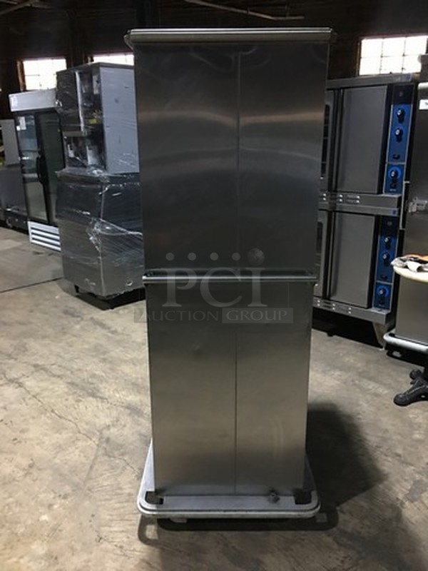 Great! Carter Hoffman Stainless Steel Enclosed Food Warming/Proofing Cabinet! Holds Full Size Sheet Pans! Model PH1825 Serial 22360880200156734L15! On Casters!  - Image 3 of 9