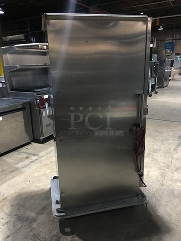 Great! Carter Hoffman Stainless Steel Enclosed Food Warming/Proofing Cabinet! Holds Full Size Sheet Pans! Model PH1825 Serial 22360880200156734L15! On Casters!  - Image 4 of 9