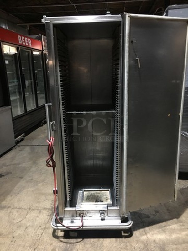 Great! Carter Hoffman Stainless Steel Enclosed Food Warming/Proofing Cabinet! Holds Full Size Sheet Pans! Model PH1825 Serial 22360880200156734L15! On Casters!  - Image 5 of 9